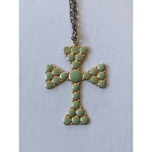 Cross Pendant  2.5 Inch with 14" Chain Christianity Religion